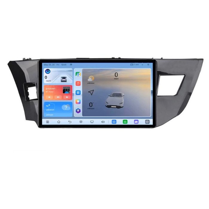 Navigatie Toyota Corolla 2013-2017 C-470 Android 8 Core 2.2 Ghz 8+128 Qled 1K ADAS 4G LTE GPS 360 KIT-470+EDT-E410V3 CarStore Technology