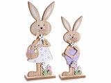 Cumpara ieftin Set 2 figurine Iepurasi Paste 12x5x31 cm, 10x5x25 cm