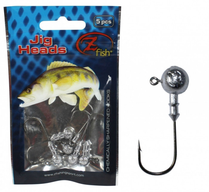 Zfish Jig Head 5 buc 6g