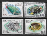 Belgia 1968 - Pești tropicali, serie neuzata