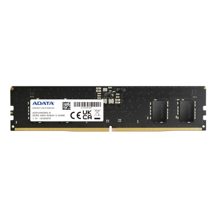 Memorie DDR Adata DDR5 32GB frecventa 4800 MHz, 1 modul, latenta CL40, &amp;quot;AD5U480032G-S&amp;quot;