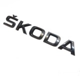 Emblema Portbagaj Skoda, Maf, Negru
