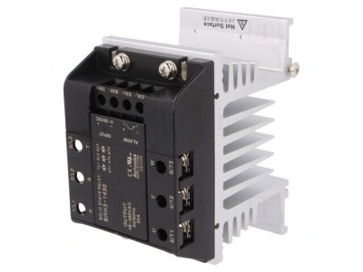 Releu Semiconductor 30A 3-Fazat 48-480VAC foto