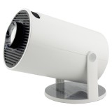 Video Proiector Portabil cilindric HY300PRO+, Inteligent, ULTRA HD 1920 x 1080, Wireless, Compatibil cu Android/iOS, 13 x 11 x 9 cm, Alb