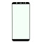 Folie sticla flexibila 3D protectie ecran Tempered Glass cu margini negre pentru Samsung Galaxy A6 Plus 2018