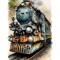 Sticker decorativ, Tren, Maro, 85 cm, 6657ST