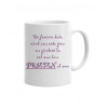 Cana alba personalizata De fiecare data cand imi este greu.., INOVATIX&reg;. 330ml, Oem