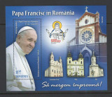 Romania 2019 - LP 2241 nestampilat - Vizita Papei Francisc - colita