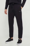 BOSS pantaloni de lounge culoarea negru, uni 50515365