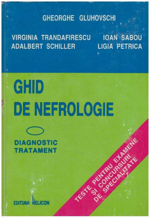 colectiv - Ghid de nefrologie - diagnostic, tratament, teste pentru examene si concursuri - 127279