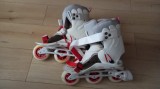 V&acirc;nd role Role Powerslide Doop Urban 100 White/Grey/Red