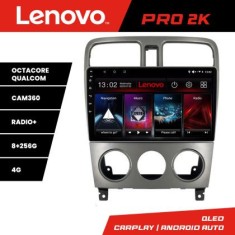 Navigatie Subaru Forester 2004-2008 Lenovo Kit-FORESTER 8 core QLED 2K 8+256 360 Android Waze USB Navigatie Internet Youtube Radio CarStore Technology