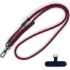 Snur pentru Telefon - Techsuit Rope Crossbody Strap (RCS1-28) - Dark Cherry