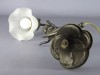 Lampă De Masă Vintage Cu Statuie Putto &Icirc;n Clopot Din Bronz