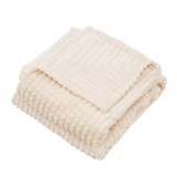 PATURA FLANNEL 200X220 CM CREM, Heinner