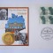 Ziua Unitatii Germane 17 iunie 1990,plic filatelic cu moneda comemorativa 1 Mark
