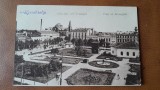 Carte postala, Piata SF. Arhangheli, inceput de secol XX