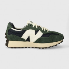 New Balance sneakers 327 culoarea verde, U327WVD