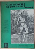 Revista Vanatorul si pescarul sportiv - Nr. 11 / Noiembrie 1961 - decesul lui Mihail Sadoveanu