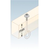 Suport sustinere MHA M12 130 mm