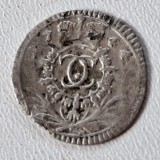 Germania W&uuml;rttemberg 1 kreuzer 1744 argint Karl ll Eugen