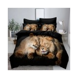 Cumpara ieftin Lenjerie de pat din Bumbac finet cu imprimeu 3D INN1011