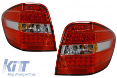 Stopuri LED MERCEDES M-Class W164 (2005-2008) Rosu Clar foto