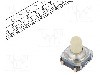 Microintrerupator 6.8x6.8mm, OFF-(ON), SPST-NO, C&amp;K - KSC931J LFS