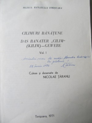 Cilimuri banatene (vol. 1) (lipsa copertile) - Nicolae Taranu foto