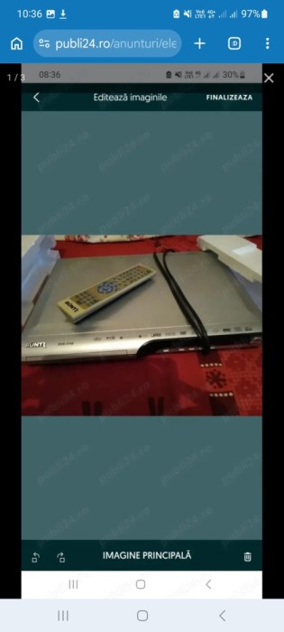 Dvd player buntz cu telecomanda