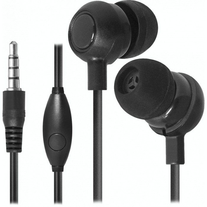 Handsfree Casti In-Ear Defender Pulse 429, Cu microfon, 3.5 mm, 1.1m, Negru