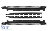 Scari laterale din aluminiu potrivite pentru BMW X1 F48 dupa 2016, ampatament lung Performance AutoTuning