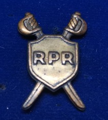 Rom&amp;acirc;nia Semn de arma RPR Justiție Rar foto