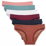 Cumpara ieftin Set 6 perechi de chiloti pentru dama, CH065, Multicolor