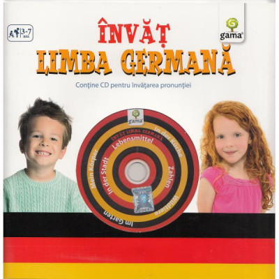Invat limba germana (contine CD cu jocuri) foto