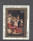 Dahomey 1970 Paintings, Religion, used AJ.040, Stampilat