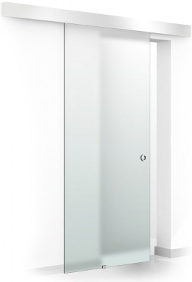 Usa culisanta Boss &amp;reg; 215x60 cm, sticla mata 8 mm, culisanta in ambele directii foto