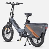 Bicicleta electrica ENGWE LE20 250W 20&#039;&#039;, baterie 48V 38.4AH, 350KM gri