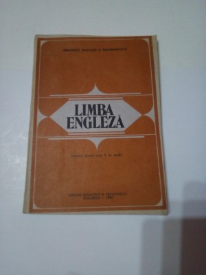 LIMBA ENGLEZA - ANUL 5 DE STUDIU ~ DORIS BUNACIU * VERONICA FOCSENEANU foto