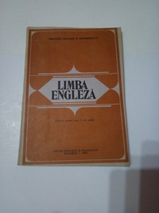 LIMBA ENGLEZA - ANUL 5 DE STUDIU ~ DORIS BUNACIU * VERONICA FOCSENEANU
