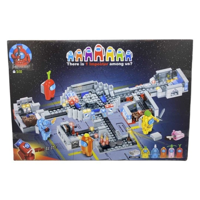 Lego Statie Spatiala Among us 437 piese LB335