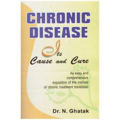 N. Ghatak - Chronic Disease - Its Cause and Cure - 125435 foto