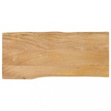 Blat masa lemn masiv mango 100x40 cm vidaXL margine naturala maro inlocuire