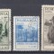ROMANIA 1931 LP 93 EXPOZITIA CERCETASEASCA SERIE STAMPILATA