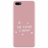Husa silicon pentru Huawei Y5 Prime 2018, The Future Is Bright