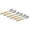 Set de 6 linguri cu maner din lemn Handy KitchenServ