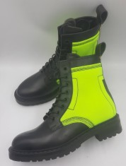 Ghete lux dama BARRACUDA originale noi piele naturala + neopren model inedit 37