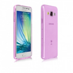 Husa SAMSUNG Galaxy A3 (2015) A300F - Ultra Slim (Roz Transparent) foto