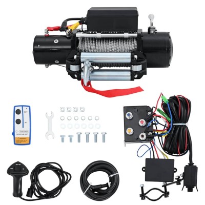 Troliu electric, 12 V, 5909 kg foto