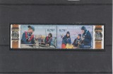 Finlanda (Suomi) 2007 - Europa CEPT , Cercetasi, serie 2 valori, diptic, dantelate, MNH,Mi.1847-1848, cota 3,6